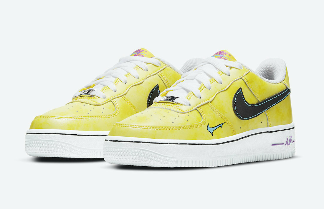 yellow velvet nikes